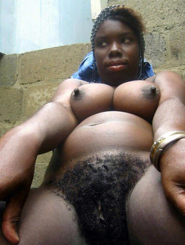 Hairy Haitian Woman Show Boobs