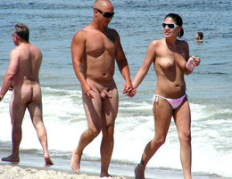 Amateur sex on the beach